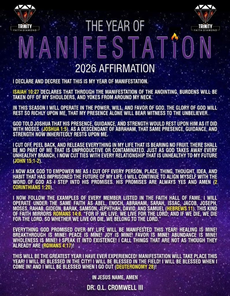 2026 Affirmation