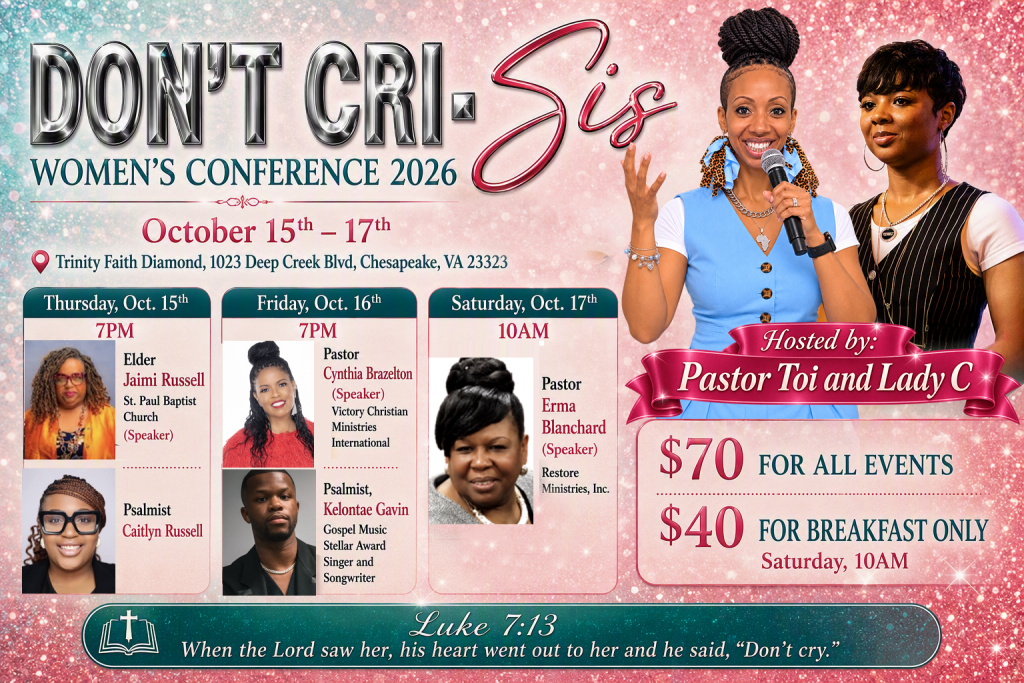 Don't Cri-Sis Women's Conference 2026